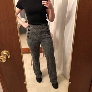 LOFT Marisa Tweed Trouser Size 6